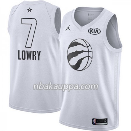 Toronto Raptors Kyle Lowry 7 2018 Kaikki tähti Jordan Brand Valkoinen Pelipaidat Swingman - Miesten